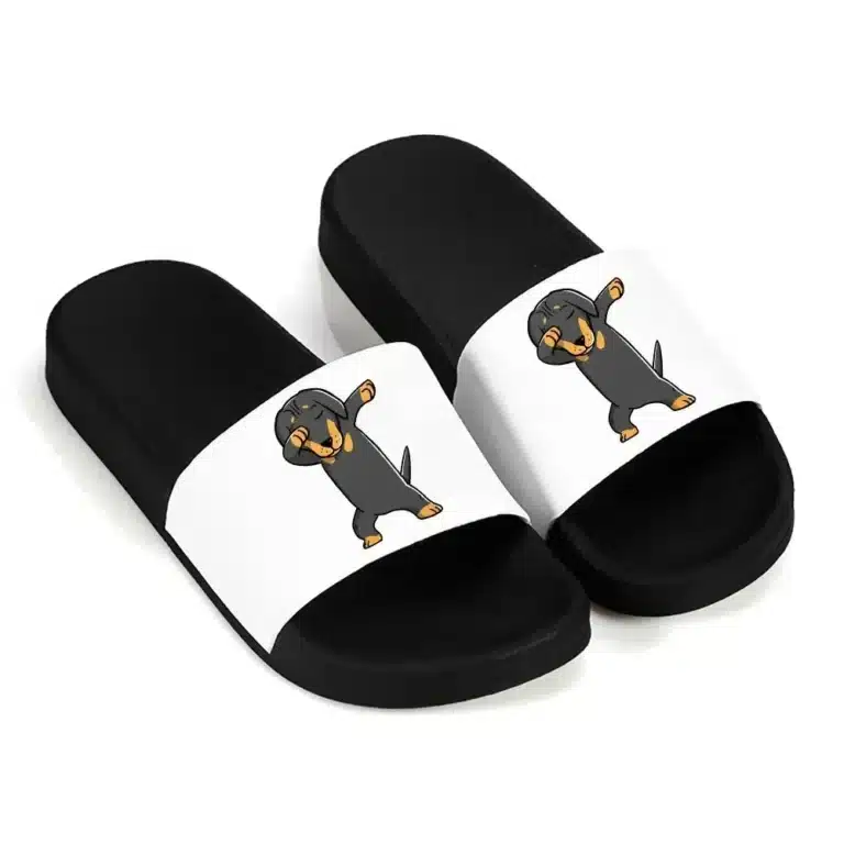 Claquettes Chien Fantaisie Femme 5
