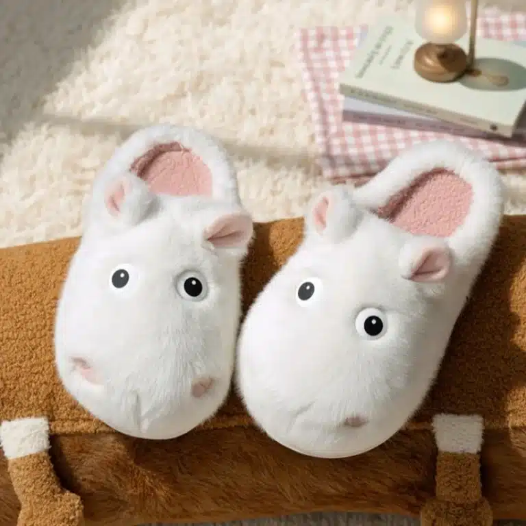 Chaussons Hippopotame Blancs 3