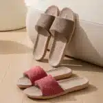 Claquettes Décontractées Paille 2