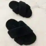 Chaussons Croisés Moumoute Femme 6