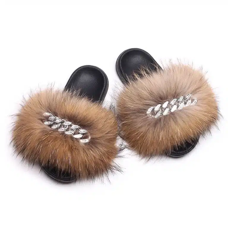 Chaussons Femme Glamour Fourrure 4
