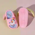 Claquettes Roses Licorne Kawaii 5