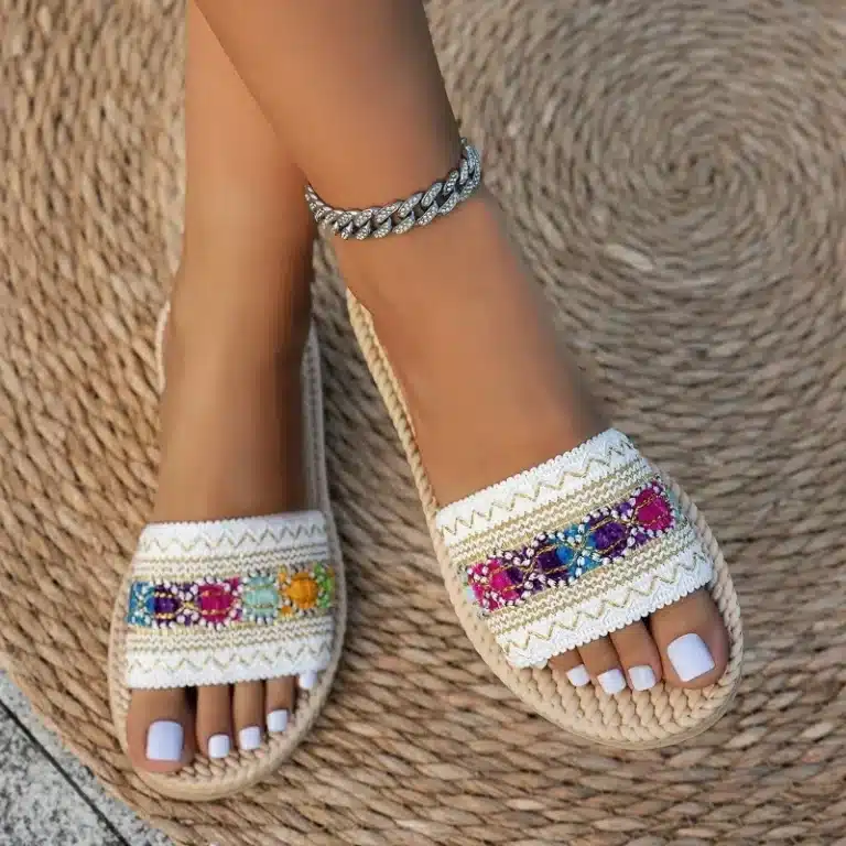 Claquettes Bohème Chic Femme 3