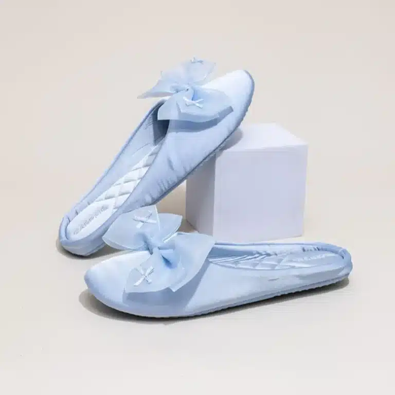 Chaussons Confortables Femme Enceinte Noeud 4