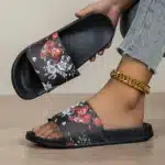 Claquettes Imprimé Floral 1