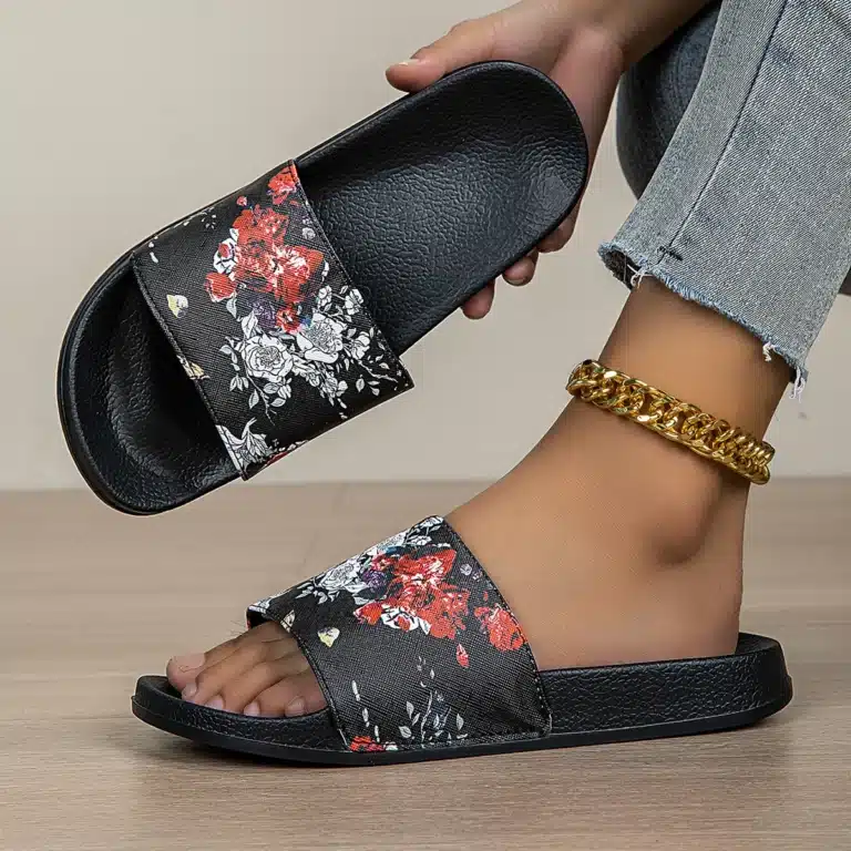 Claquettes Imprimé Floral 1