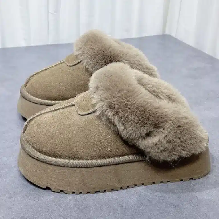 Chaussons Fourrure Cocooning 1