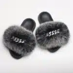 Chaussons Femme Glamour Fourrure 14
