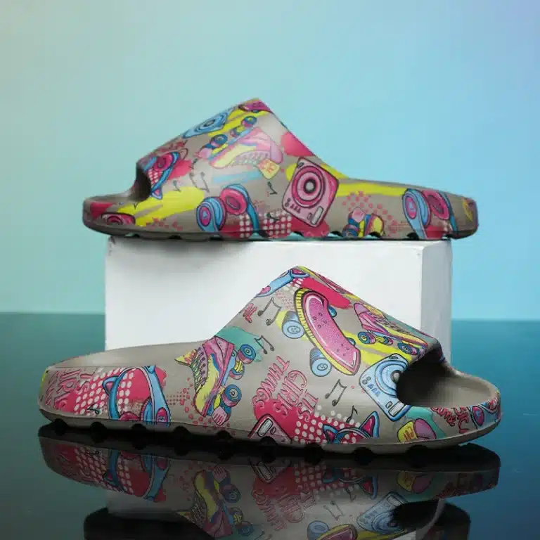Claquettes Pop Art Vintage 4