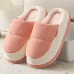 Chaussons Doudoune Rayés 6