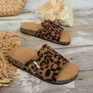 Claquettes Léopard Élégantes 1