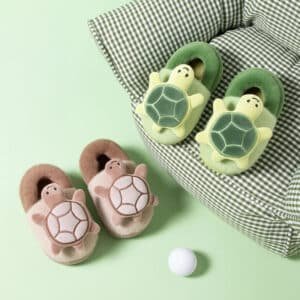 Chaussons Tortue Elastique Pour Enfant