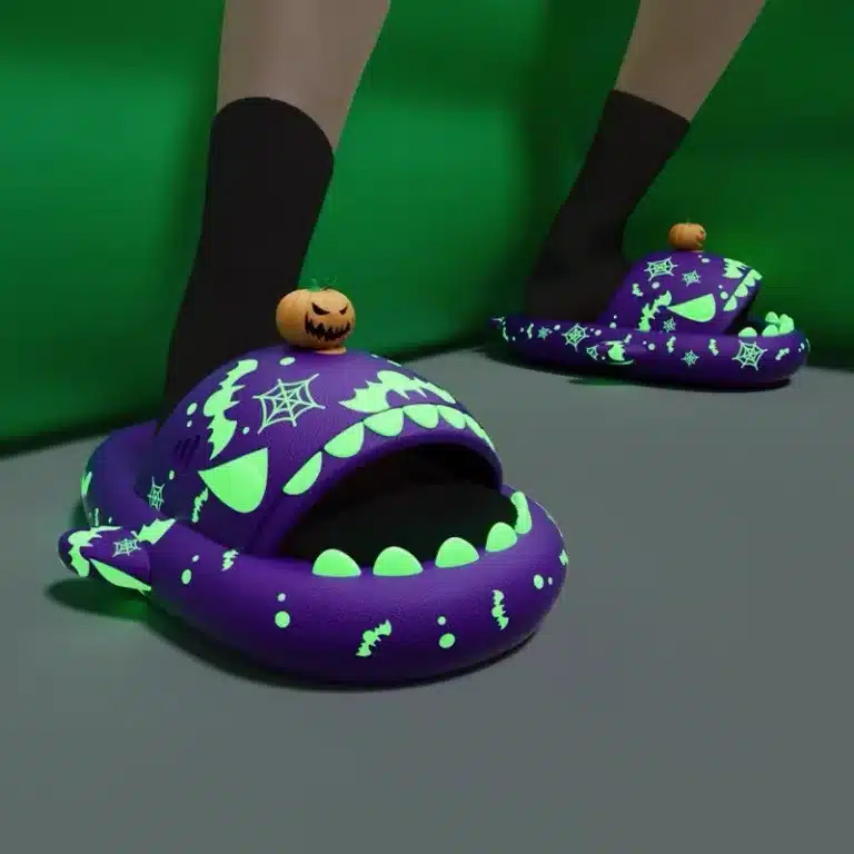 Pantoufles Requin Halloween 1