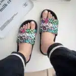 Claquettes Léopard Multicolore 2