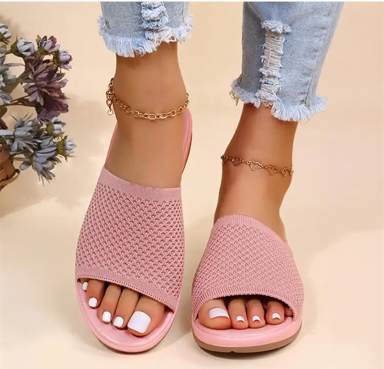 Mules Maille Respirante Femme 4