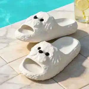 Claquettes Caniche Rigolo 1
