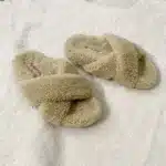Chaussons Croisés Moumoute Femme 25