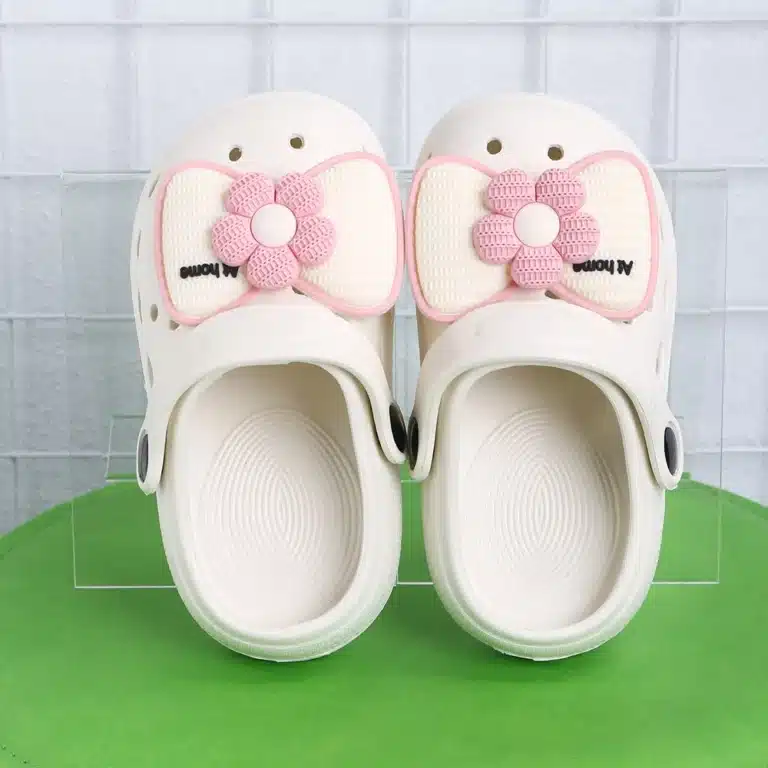 Sabots Noeud Avec Fleur Pour Enfant 12