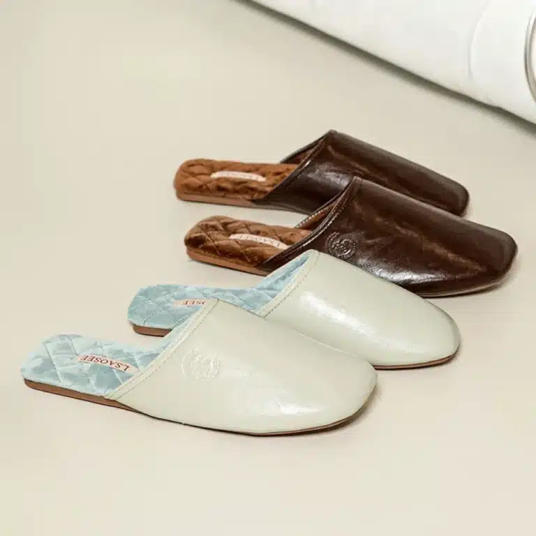 Pantoufles Mules Cuir 1