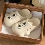 Chaussons Claquettes Tête De Chat 4