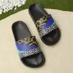 Claquettes Mules Motif Sauvage 1