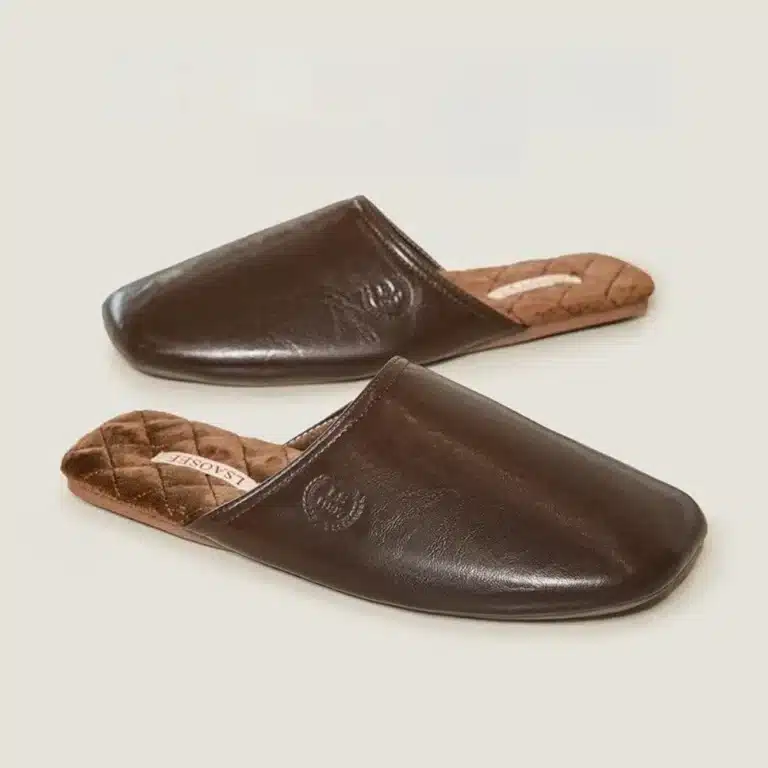 Pantoufles Mules Cuir 4