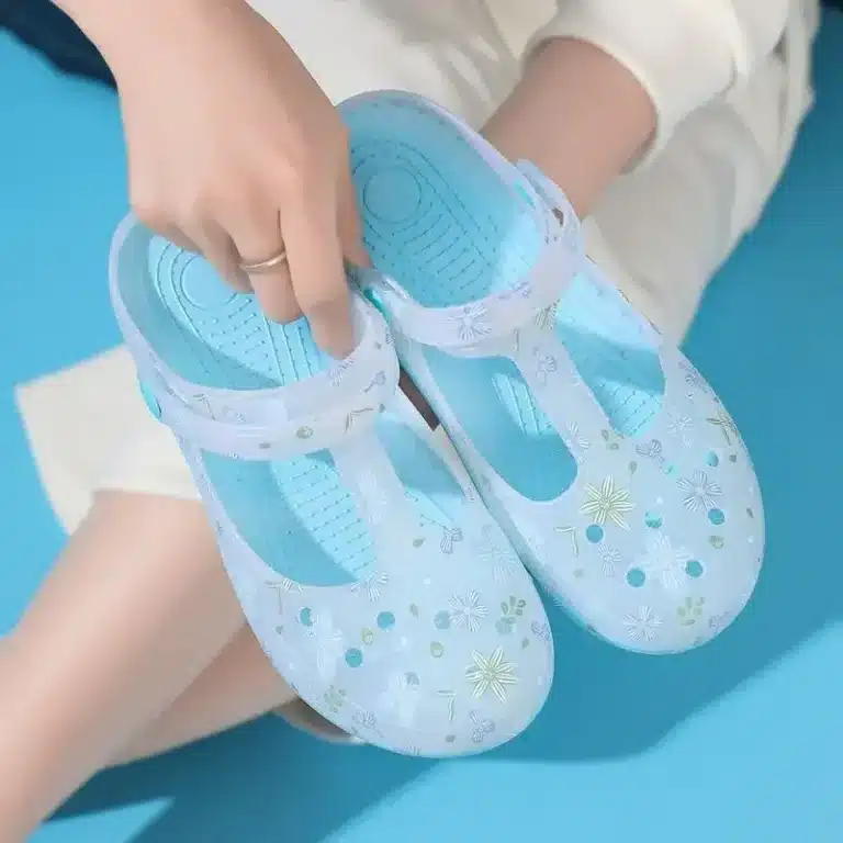 Chaussons De Plage Femme Fleurs 4