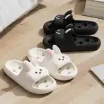 Claquettes Lapin Antidérapantes Femme 1
