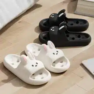 Claquettes Lapin Antidérapantes Femme 1