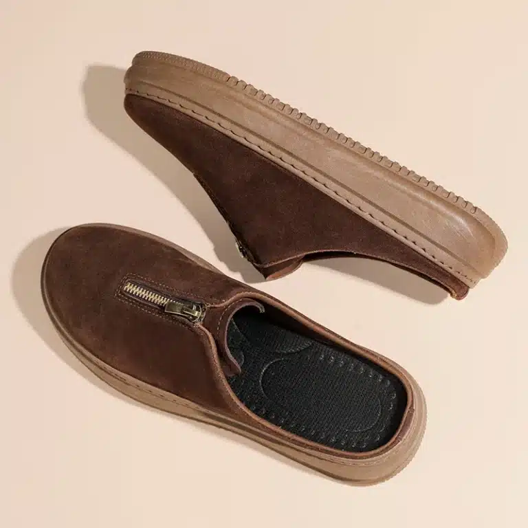 Chaussons Mules Fermeture Zip Homme 2