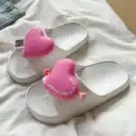 Claquettes Cœur 3D 6