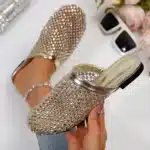 Mules Strass Femme 1
