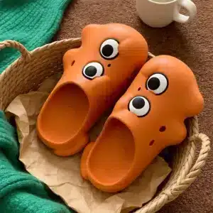 Chaussons Claquettes Tête De Chat 2