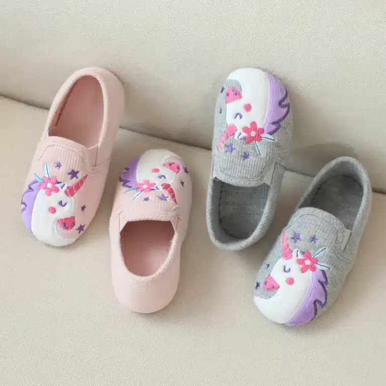 Chaussons Ballerines Licorne Pour Fille 4