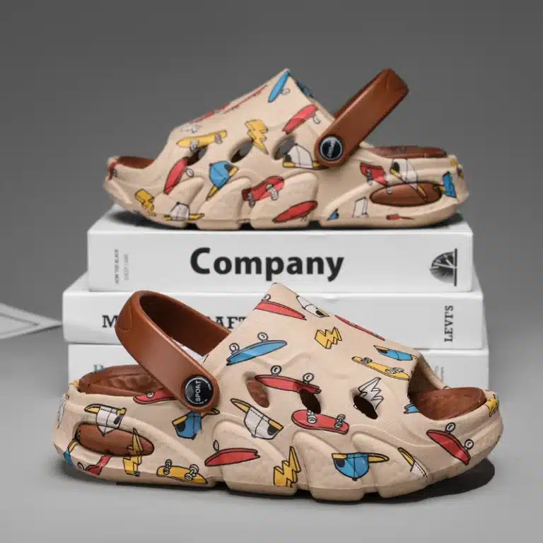 Claquettes Modernes Enfant Skateboard 3