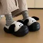 Pantoufles Chien Peluche 2