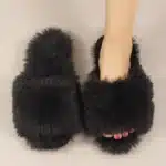 Pantoufles Fourrure XXL 4