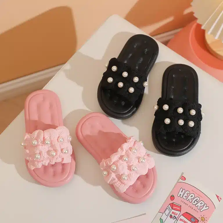 Claquettes Princesse Avec Perles 1