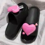 Claquettes Cœur 3D 3