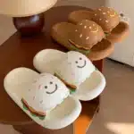 Claquettes Hamburger Smiley 3