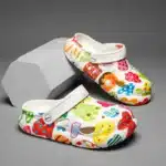 Sabots Blancs Dinosaure Enfant 3