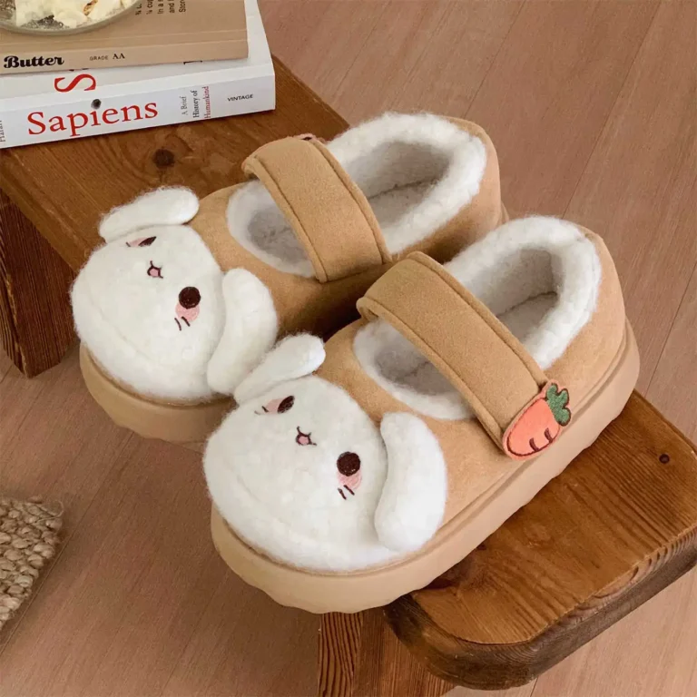 Chaussons Fermés Fourrés Lapinou 2