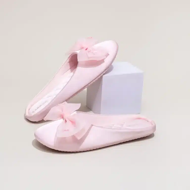 Chaussons Confortables Femme Enceinte Noeud 1