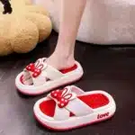 Claquettes Souples Compensées Lapin 1