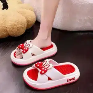 Claquettes Souples Compensées Lapin 1