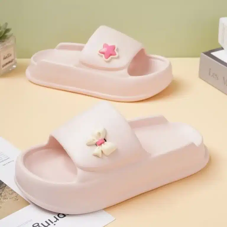 Claquettes Yeezy Minimalistes Avec Petit Noeud 4