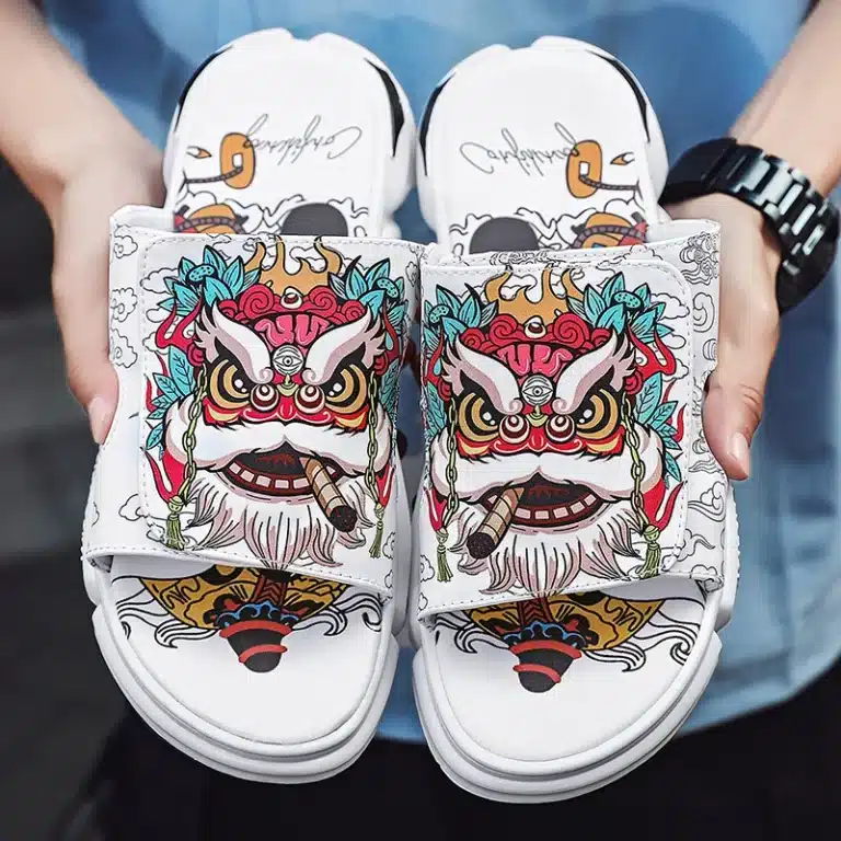 Claquettes Lion Chinois 5