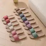 Claquettes Décontractées Paille 4