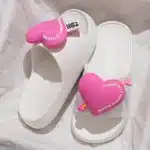 Claquettes Cœur 3D 1