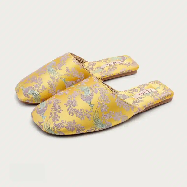 Pantoufles Brocart Oriental 5